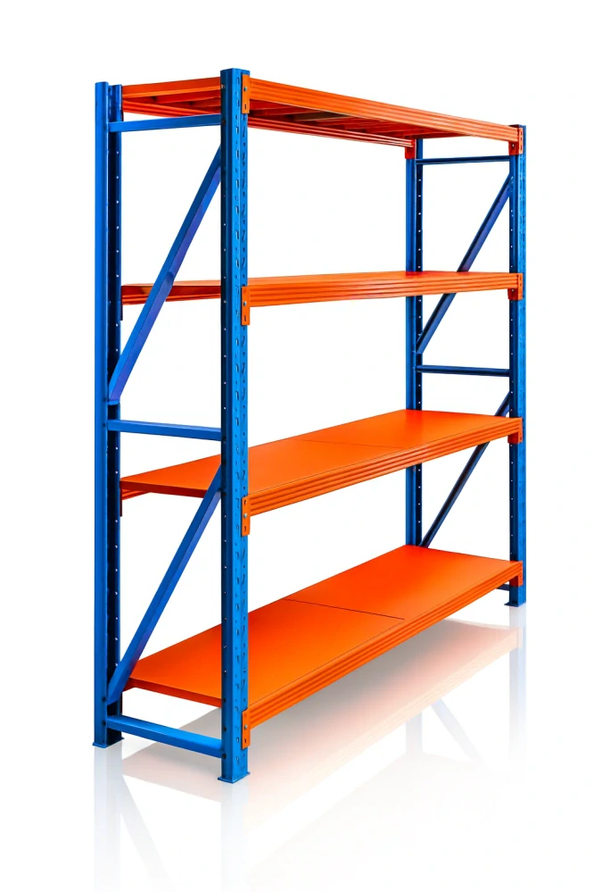 Garlist ZRG-200 Celokovový regál 200 × 200 × 60 cm – 4 police