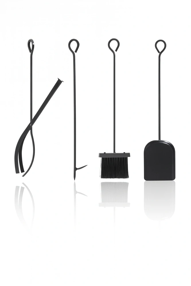 Garlist SNH-01 Stojan na drevo + krbové náradie 4 ks