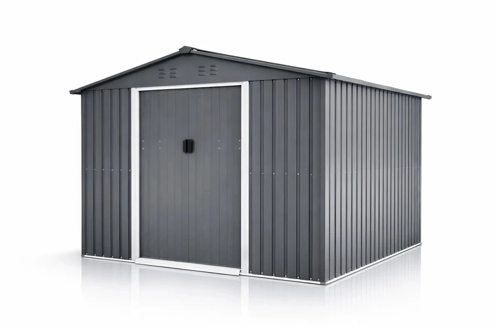 Garlist SDG-02 Záhradný domček 255 × 190 cm (4,9 m²) sivý
