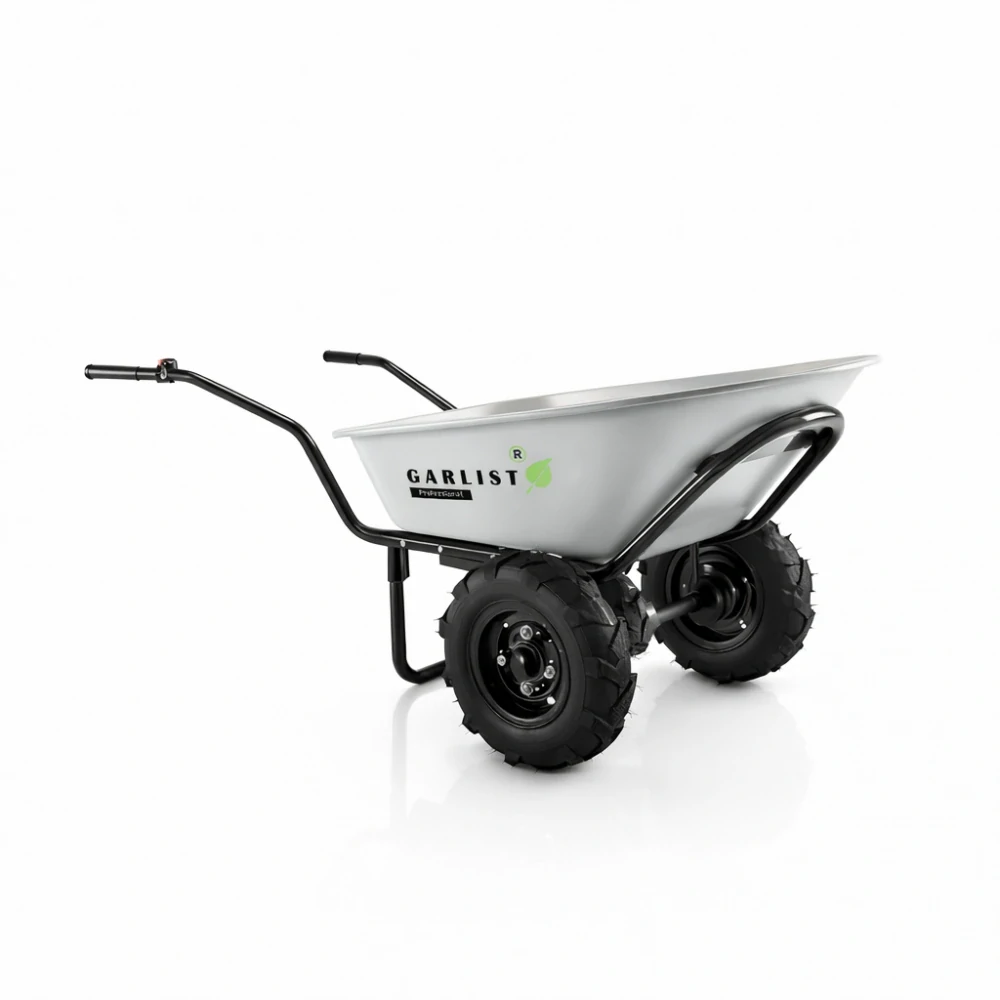 Garlist TKG-02 PROFI Elektrický dvojkolesový fúrik 130 l