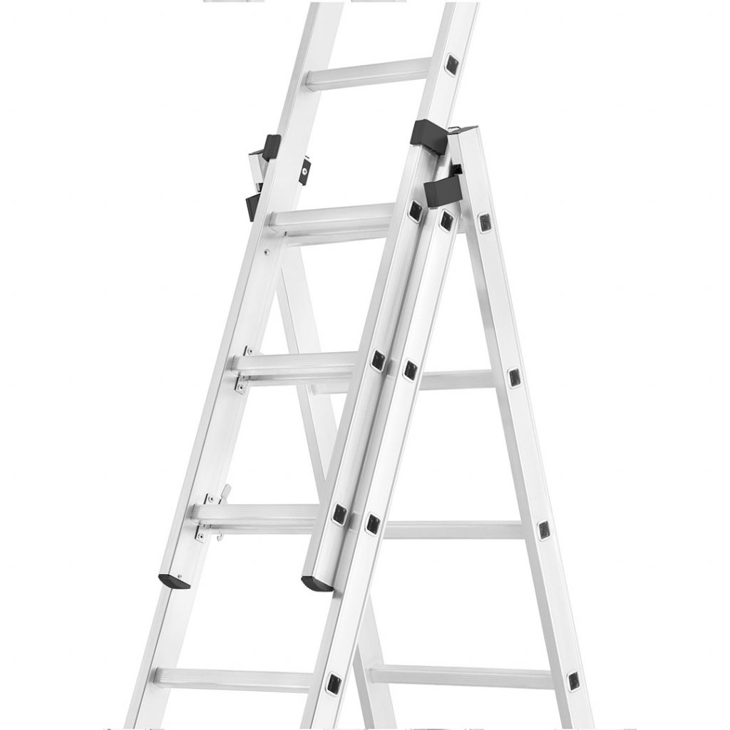 Garlist GST Profi Rebrík hliníkový trojdielny, 3x7 priečok