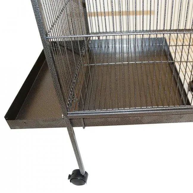 Garlist BC01 Vtáčia voliéra - klietka antická strieborná pre vtáky