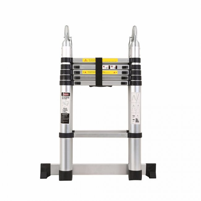 Garlist TL0505 teleskopický rebrík / štafle 5 m ( 2,5m + 2,5m)