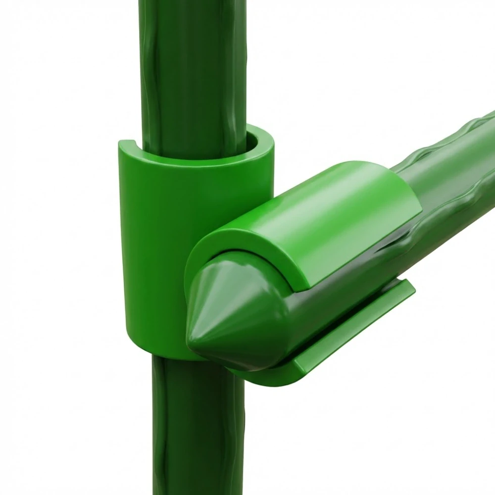 Spojka pre opornú tyč rastlín TG 8 mm krížová