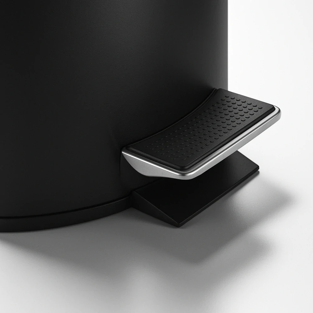 Garlist TBS-030 Kôš nášľapný matná čierna 30 l