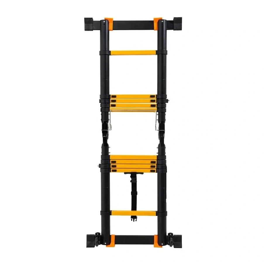 Garlist PROFI TLKS4141 teleskopický rebrík / štafle 8,2 m (4,1 m + 4,1 m) s kolieskami