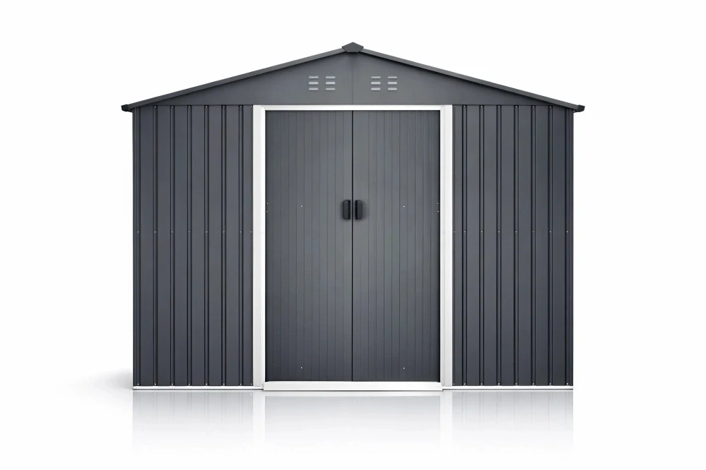 Garlist SDG-02 Záhradný domček 255 × 190 cm (4,9 m²) sivý