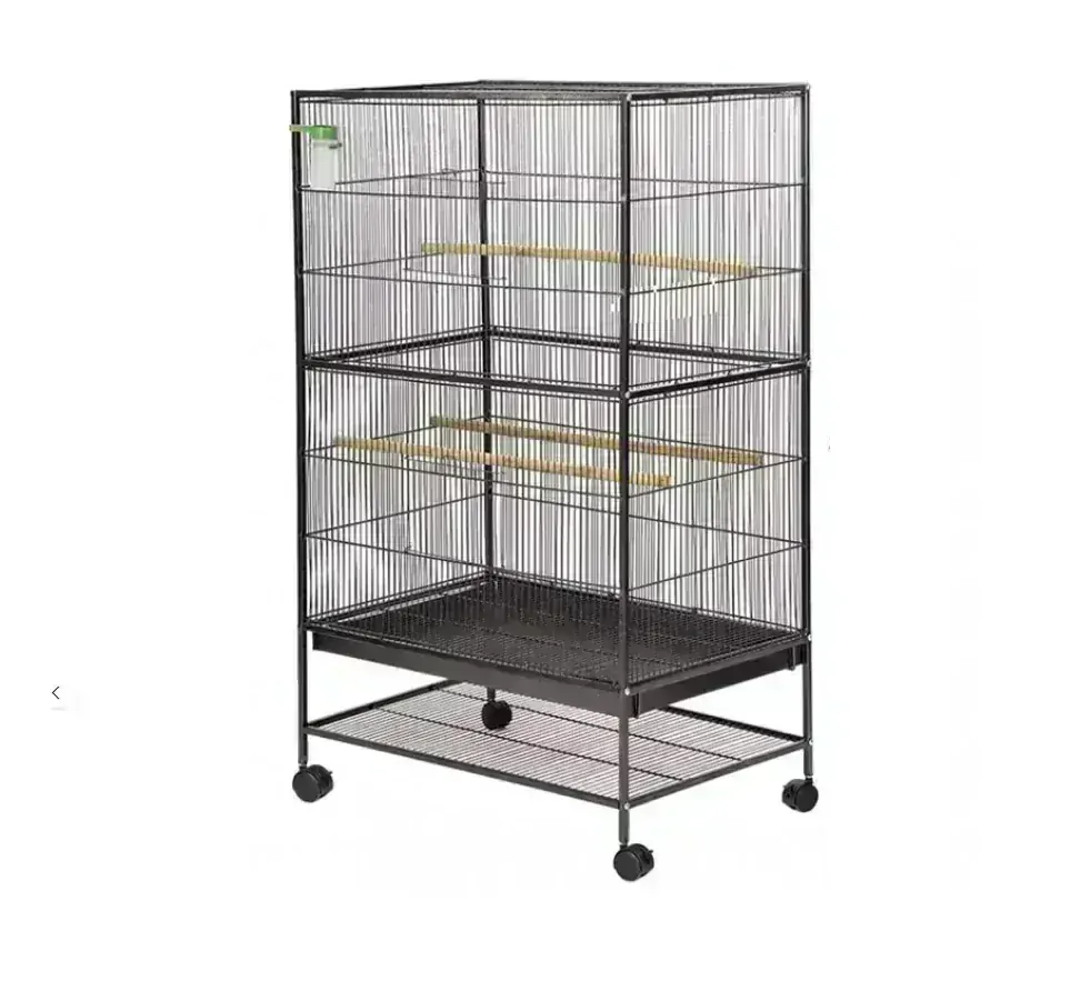 Garlist BC03 Vtáčia voliéra / klietka antická strieborná