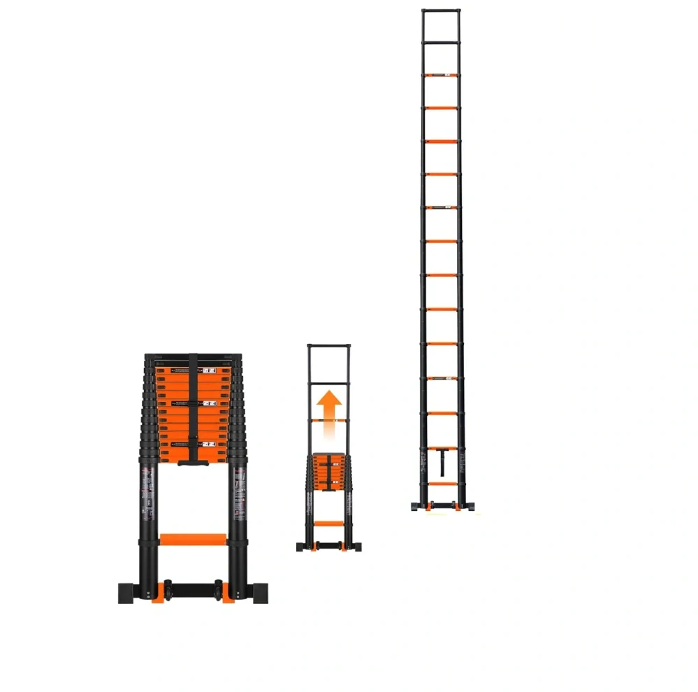Garlist PROFI TLK603 Teleskopický rebrík na kolieskach 6,3 m
