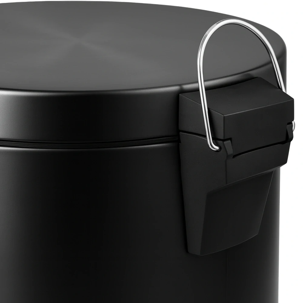 Garlist TBS-030 Kôš nášľapný matná čierna 30 l