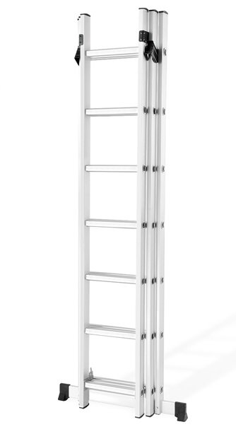 Garlist GST Profi Rebrík hliníkový trojdielny, 3x7 priečok