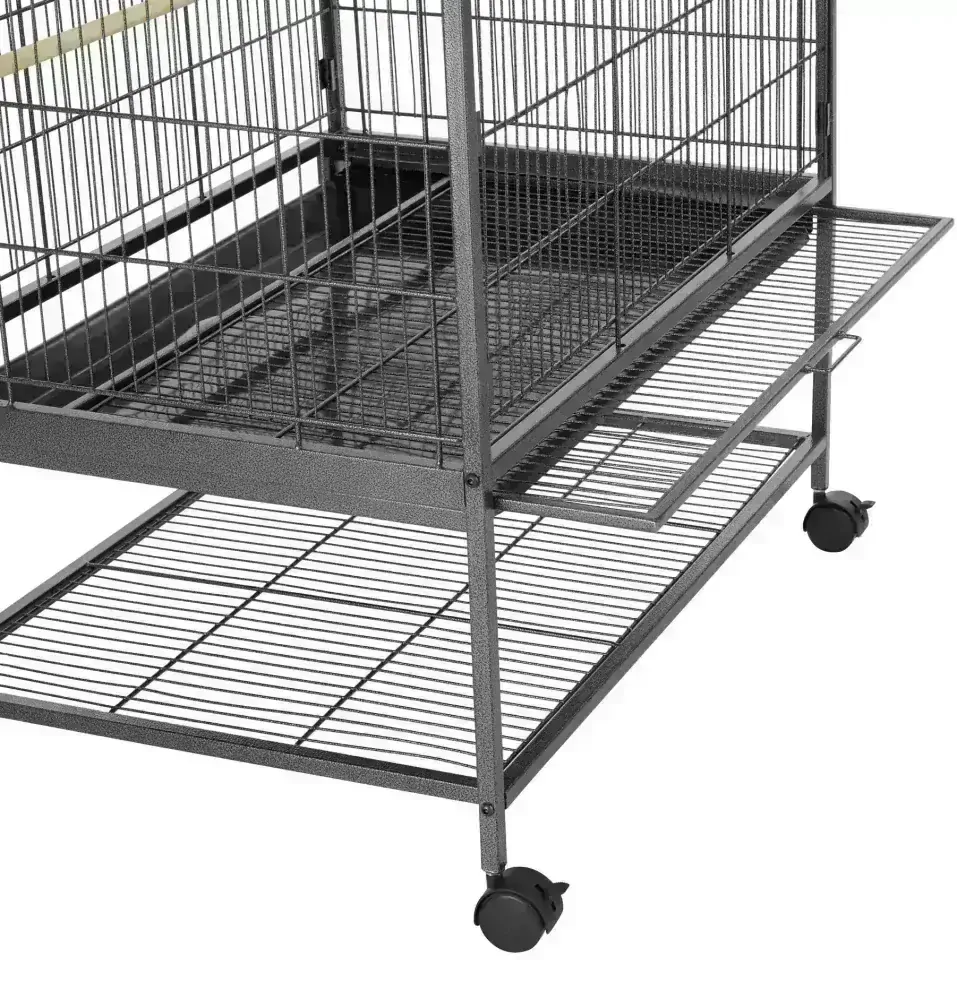 Garlist BC03 Vtáčia voliéra / klietka antická strieborná