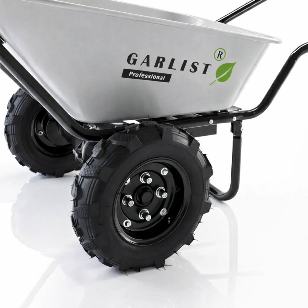 Garlist TKG-02 PROFI Elektrický dvojkolesový fúrik 130 l