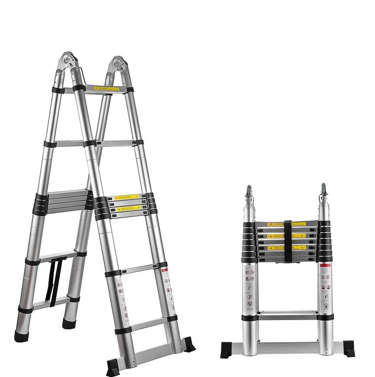Garlist TL0505 teleskopický rebrík / štafle 5 m ( 2,5m + 2,5m)