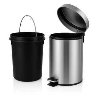 Garlist TGS-07 Kôš nášľapný nerez 7 l