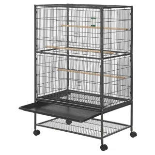 Garlist BC03 Vtáčia voliéra / klietka antická strieborná